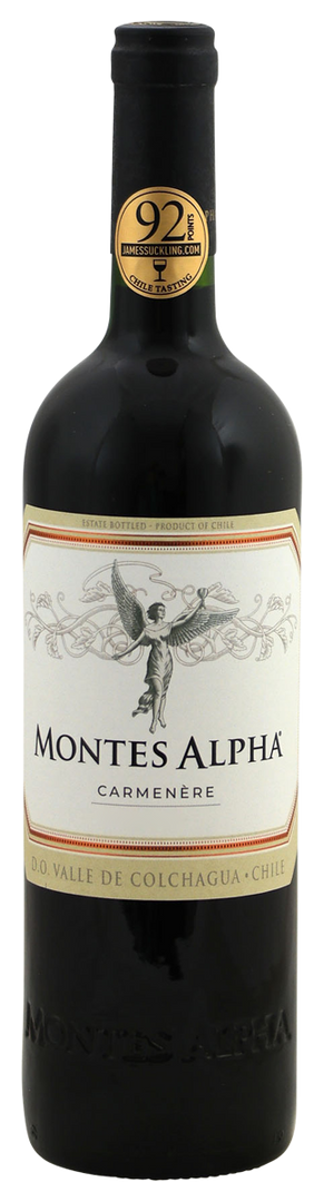 Montes, Alpha Carmenère 2022 - Bottle Hero