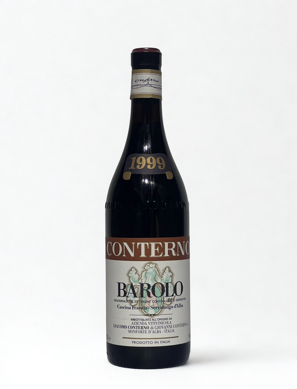 Giacomo Conterno, Barolo Cascina Francia 1999 - Bottle Hero