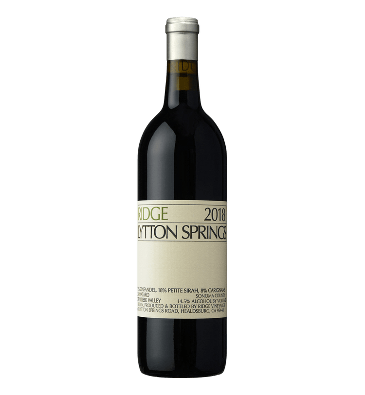 Ridge Vineyards Lytton Springs 2018