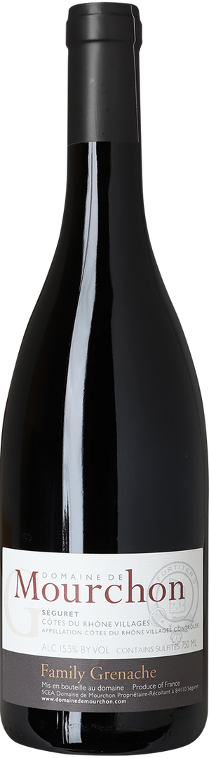 2022 Mourchon Family Réserve Grenache, Séguret, Domaine de Mourchon - Bottle Hero