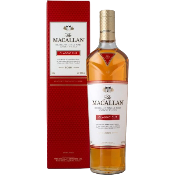 2025 The Macallan Limited Edition Classic Cut Single Malt Scotch Whisky