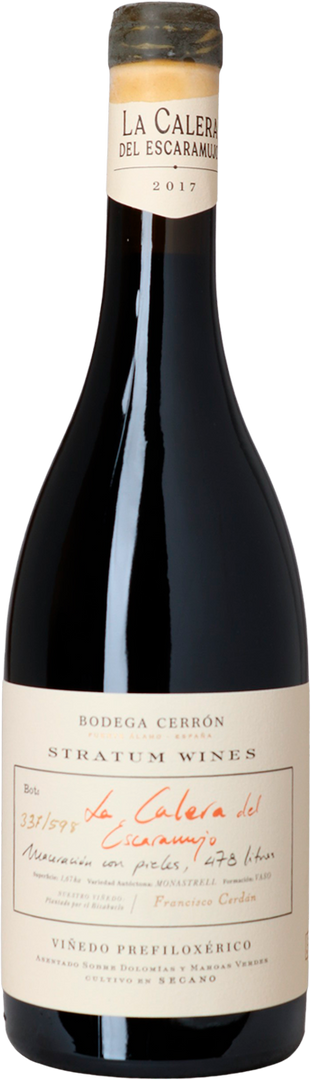 2017 La Calera del Escaramujo, Monastrel, Bodega Cerrón, Jumilla DOP - Bottle Hero
