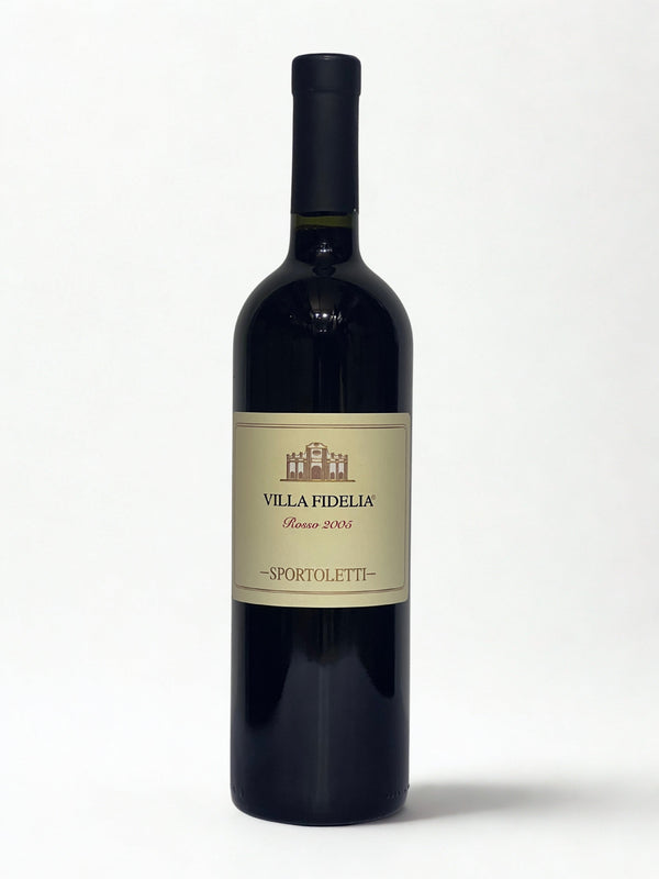 Sportoletti, Villa Fidelia Rosso 2005 - Bottle Hero