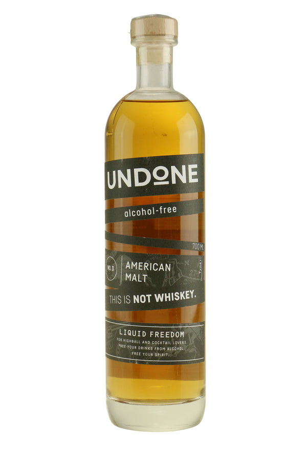 Undone No 3 American Malt - Not Whiskey Alkoholfri - Bottle Hero