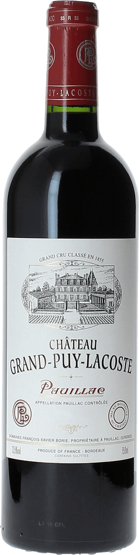 Grand Puy Lacoste 5 ème Grand Cru Classé Pauillac - Double Magnum 3L, 2020 - Bottle Hero