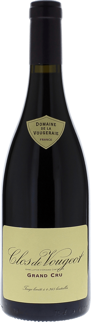 Clos Vougeot Grand Cru Domaine Vougeraie - Double Magnum 3L, 2021 - Bottle Hero