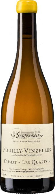 Pouilly Vinzelles Les Quarts° La Soufrandière, 2018 - Bottle Hero