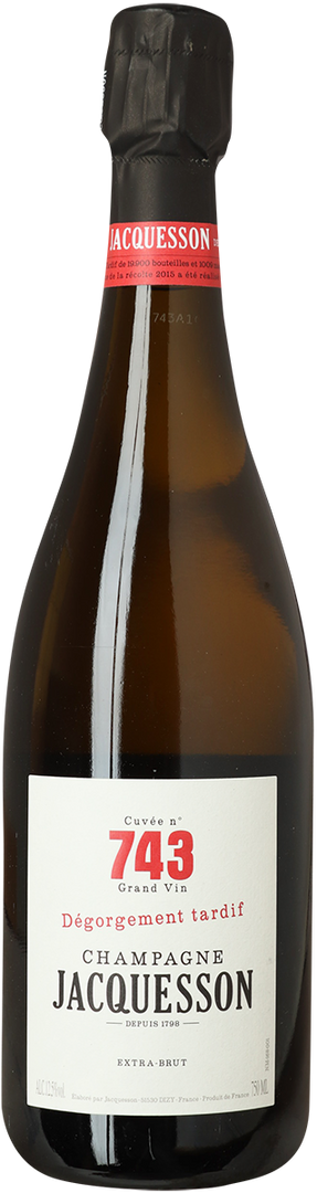 NV Champagne Jacquesson, Cuvée 743 Dégorgement Tardif Extra Brut - Bottle Hero