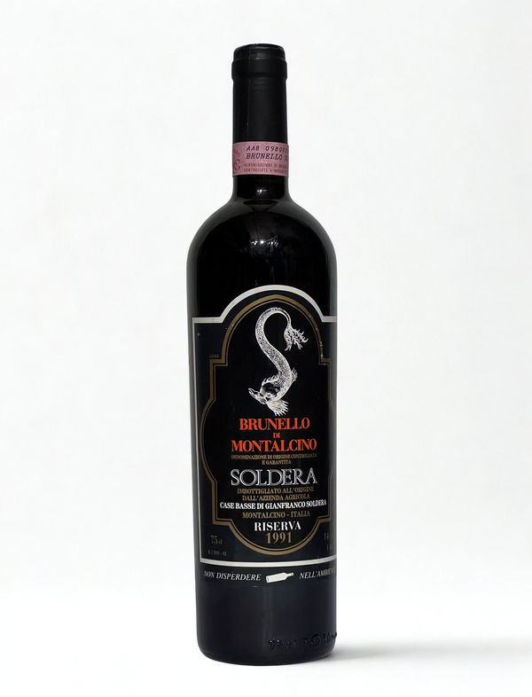 Case Basse, Brunello di Montalcino Riserva Soldera 1991 - Bottle Hero