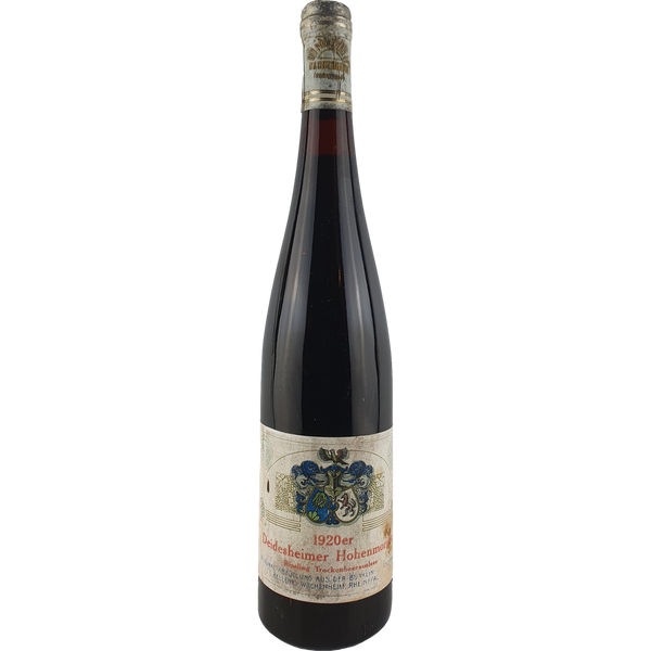 Dr. Bürklin-Wolf - Deidesheimer Hohenmorgen Riesling Trockenbeerenauslese   1920 - 0,7 l - Bottle Hero