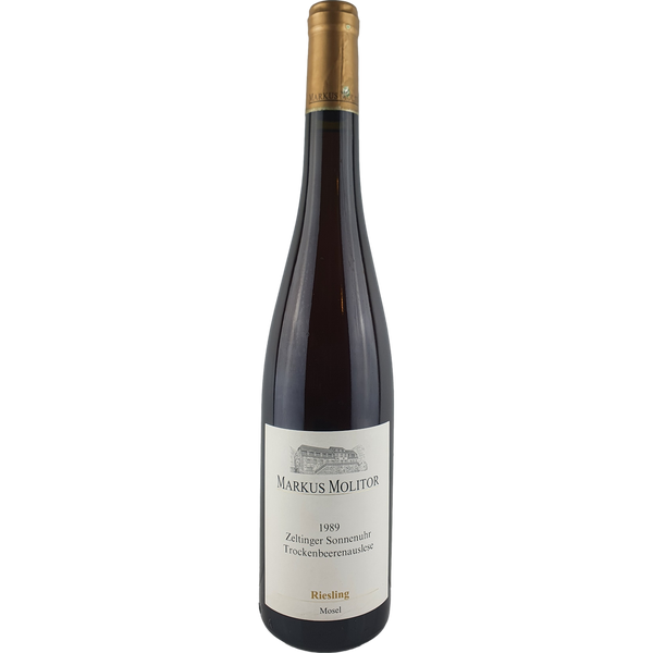 Markus Molitor - Zeltinger Sonnenuhr Riesling Trockenbeerenauslese Goldkapsel  1989 - 0,75 l - Bottle Hero