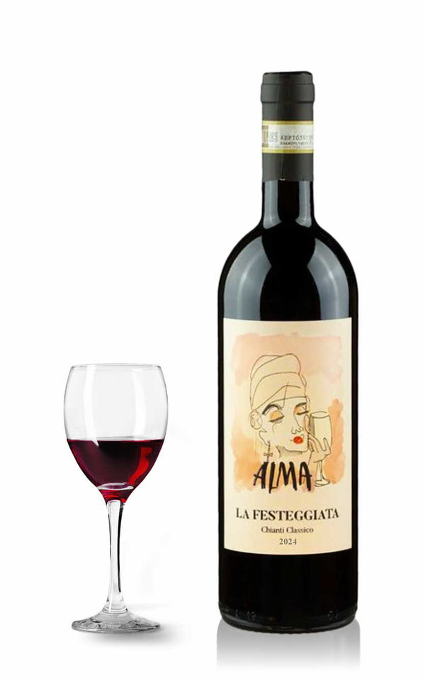 La Festeggiata, ALMA Chianti Classico 2024 - Bottle Hero