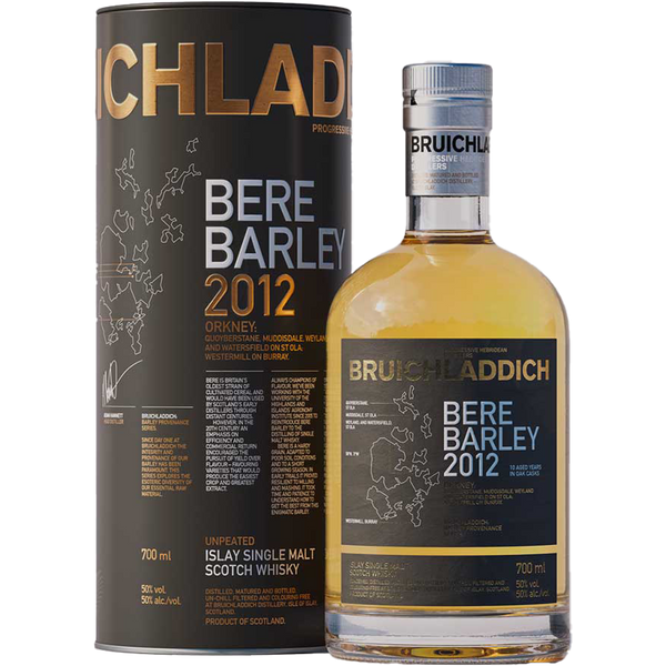 Bruichladdich, BRUICHLADDICH BERE BARLEY 2012 - Bottle Hero