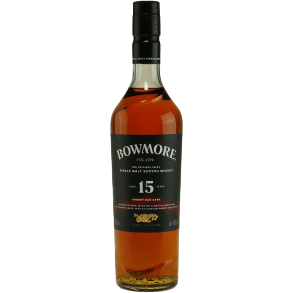 Bowmore Sherry Oak Cask 15 Year Old Single Malt Scotch Whisky - Bottle Hero