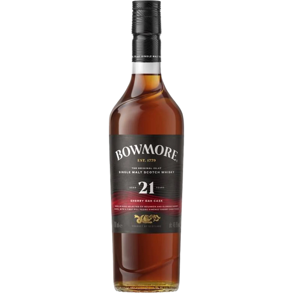 Bowmore Sherry Oak Cask 21 Year Old Single Malt Scotch Whisky - Bottle Hero