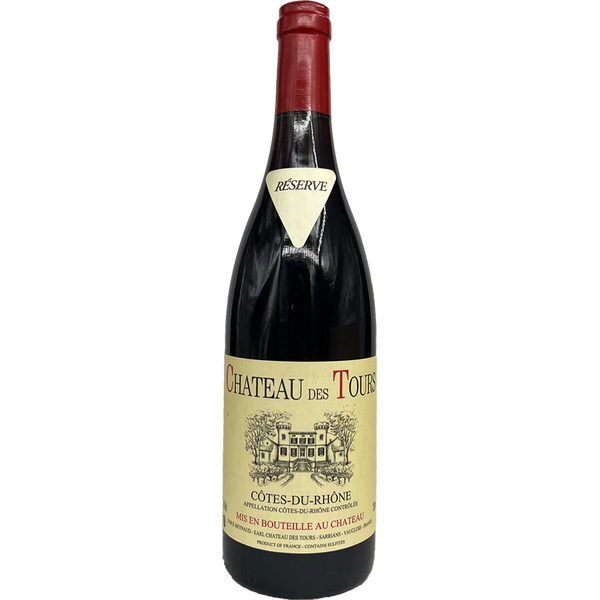 Chateau Rayas, Château des Tours Vacqueyras 2017 - Bottle Hero