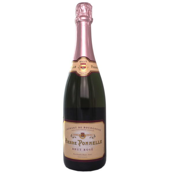 Pierre Ponnelle Cremant de Bourgogne Rose Brut - Bottle Hero