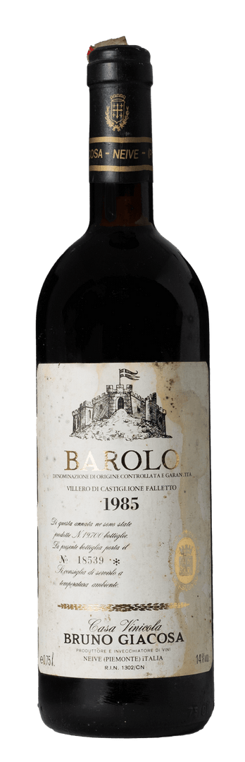 Bruno Giacosa, Barolo Villero Di Castiglione Falleto 1985 - Bottle Hero