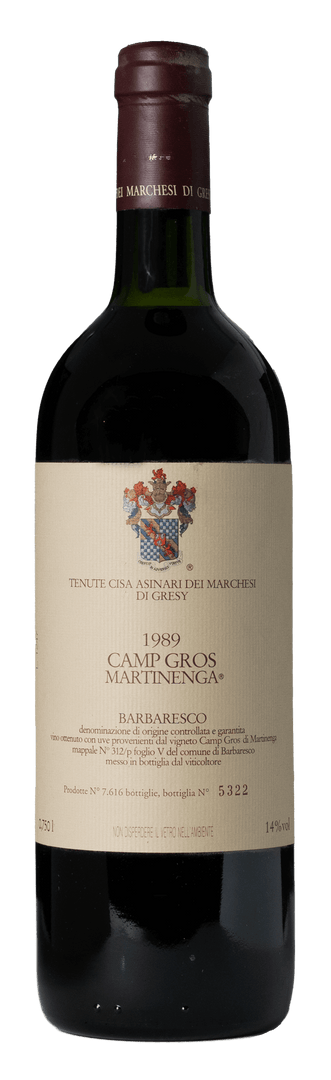 Gresy, Barbaresco Camp Gros 1989 - Bottle Hero