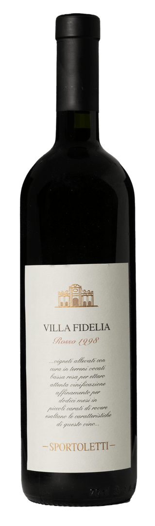 Sportoletti, Villa Fidelia Rosso 1998 - Bottle Hero