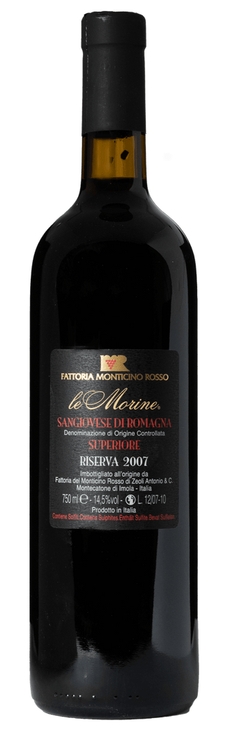 Monticino Rosso, Le Morine Sangiovese 2007 Riserva - Bottle Hero