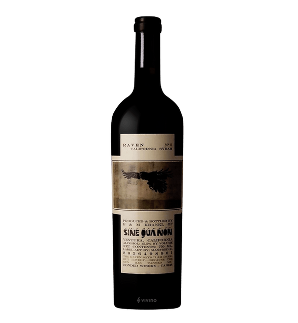 Sine Qua Non Raven No. 5 Syrah 2006 - Bottle Hero