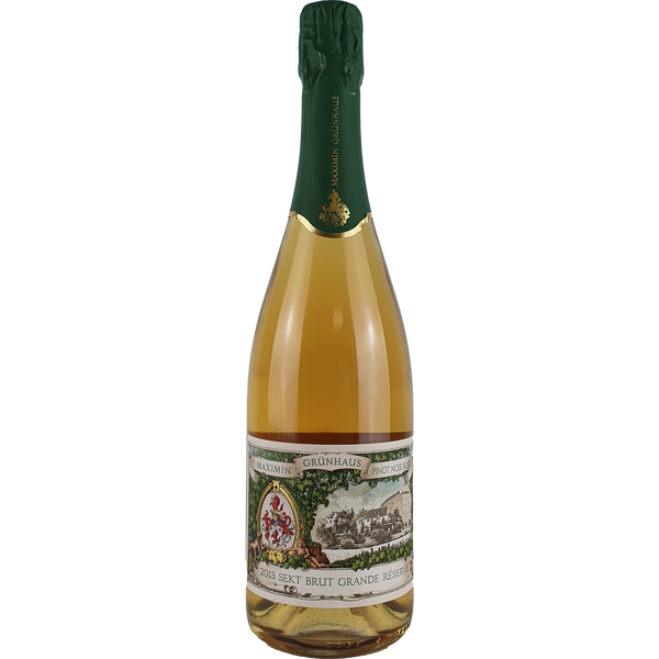 Maximin Grünhäuser (von Schubert) Rose Sekt Grande Reserve  2013 - 0,75l - Bottle Hero