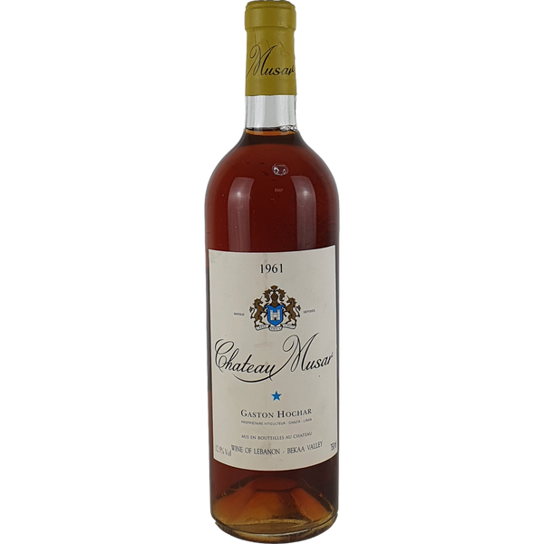 Chateau Musar   White 1961 'ex Chateau 2022' - 0,75l - Bottle Hero