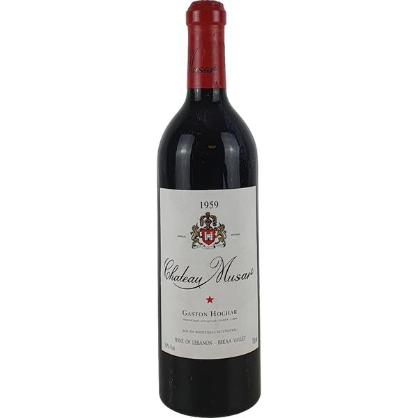 Chateau Musar   Red 1959 'ex Chateau 2022' - 0,75l - Bottle Hero