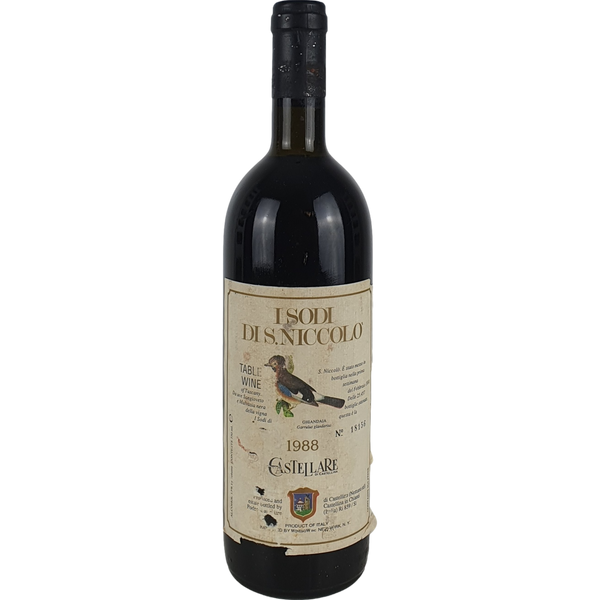 Castellare di Castellina Sodi di San Niccolo       1988 - 0,75l - Bottle Hero
