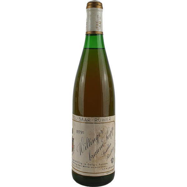 Le Gallais 'Egon Müller zu Scharzhof' Wiltinger braune Kupp Riesling Spätlese    1979  - 0,7l - Bottle Hero