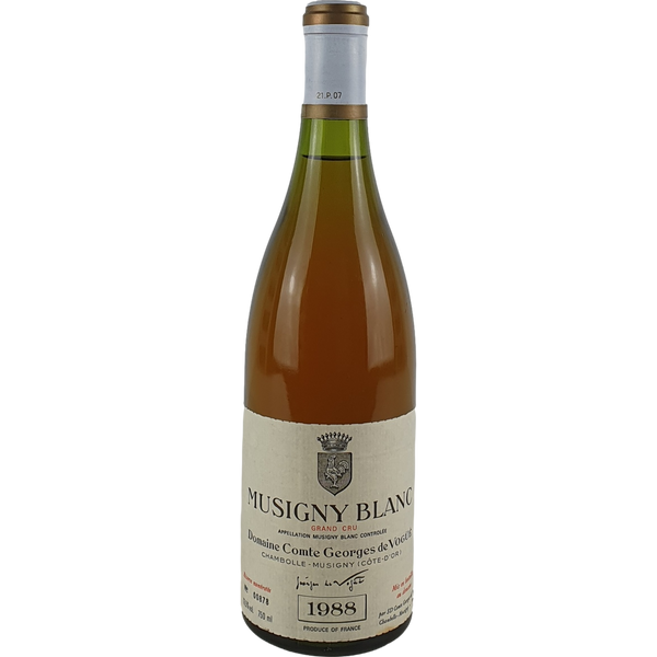 Domaine Comte Georges de Vogue Musigny Blanc  Grand Cru    1988  - 0,75l - Bottle Hero