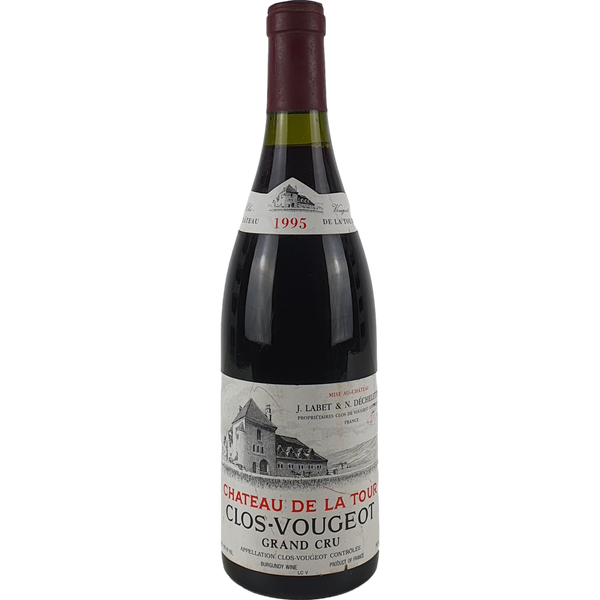 Chateau de la Tour Clos-Vougeot  Grand Cru    1995  - 0,75l - Bottle Hero