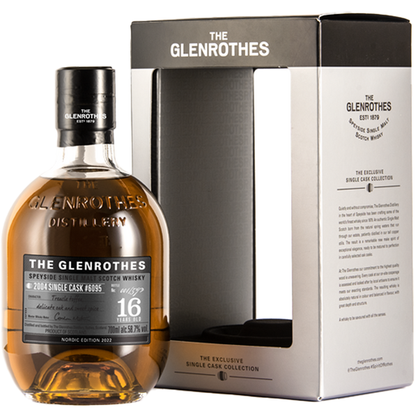 The Glenrothes, Glenrothes 16YO Single Cask (2004 #6095) - Bottle Hero