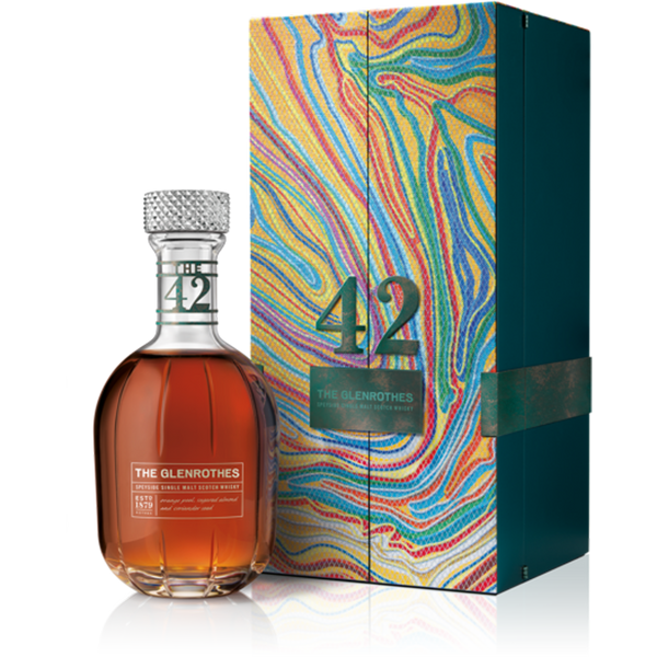 The Glenrothes, Glenrothes 42YO (Wooden Box 2022 EU/FR) - Bottle Hero