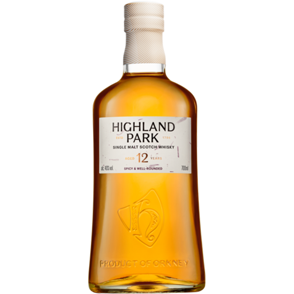 Highland Park 12 Year Old Single Malt Scotch Whisky - Bottle Hero