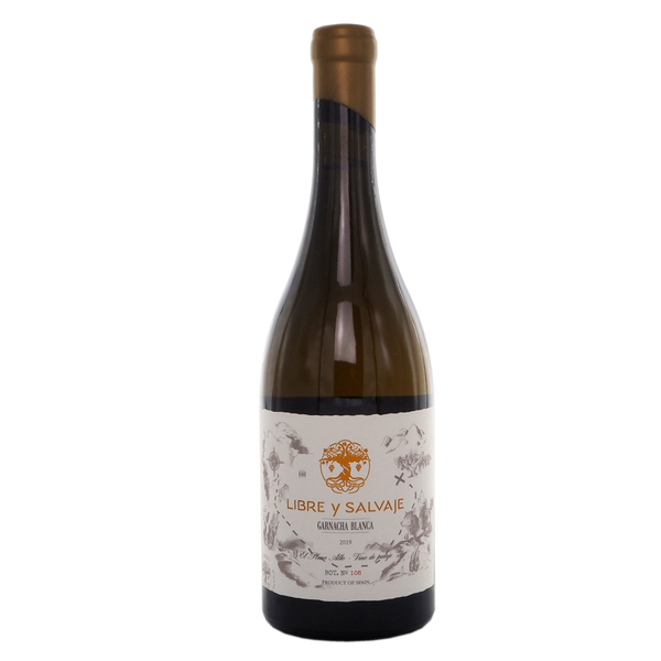 Libre & Salvaje white Garnacha 2020 DO Carinena - Bottle Hero