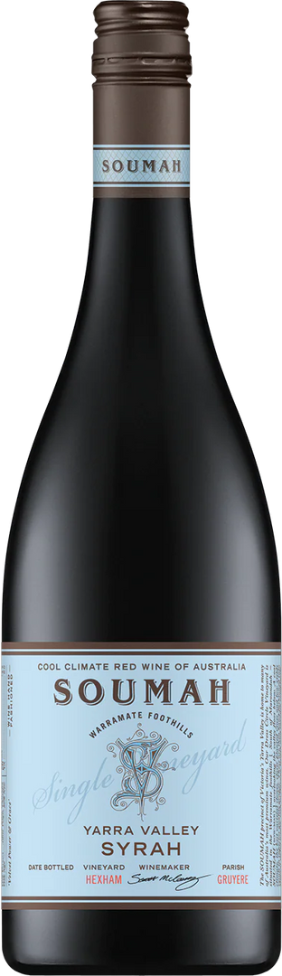Soumah, Syrah Hexham Single Vineyard, 2024 - Bottle Hero
