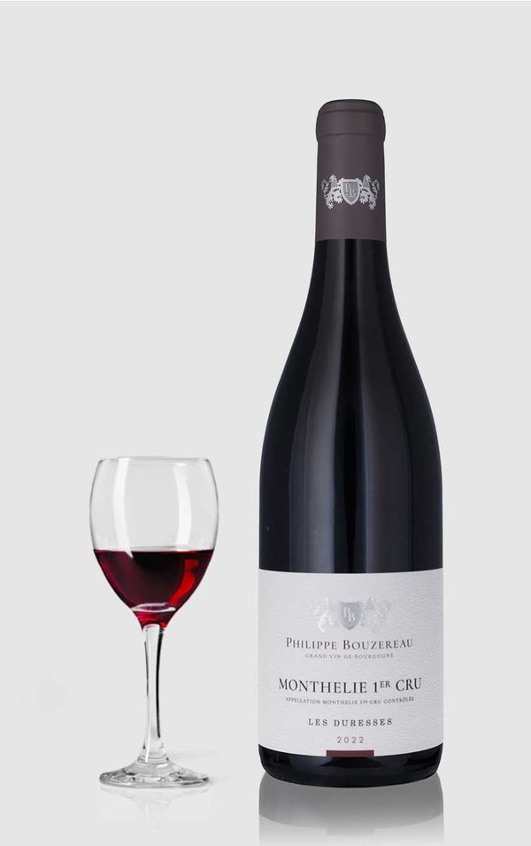 Domaine Philippe Bouzereau, Monthelie 1.Cru Les Duresses 2023 - Bottle Hero