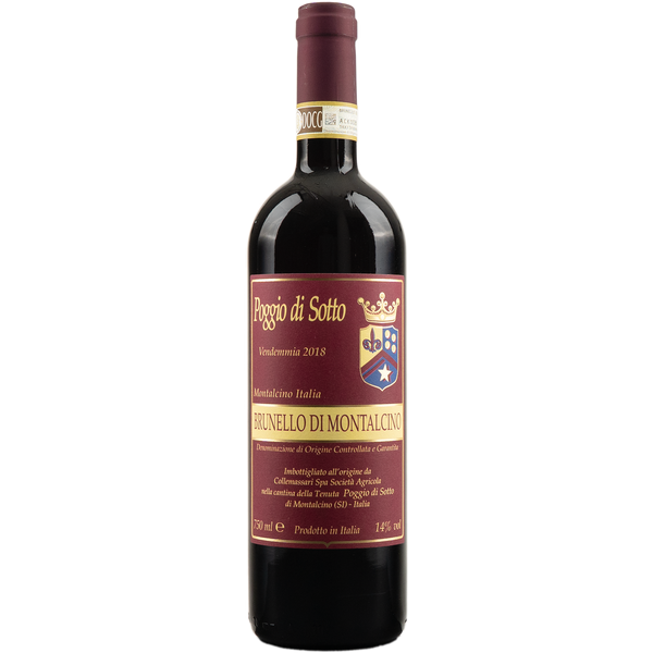 Poggio di Sotto Brunello di Montalcino 2018 - Bottle Hero
