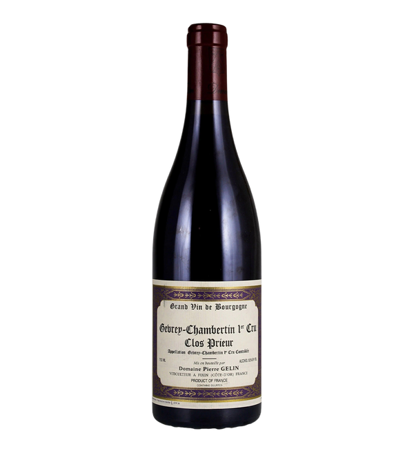 Domaine Pierre Gelin Gevrey-Chambertin 1er Cru Clos Prieur 2022 - Bottle Hero