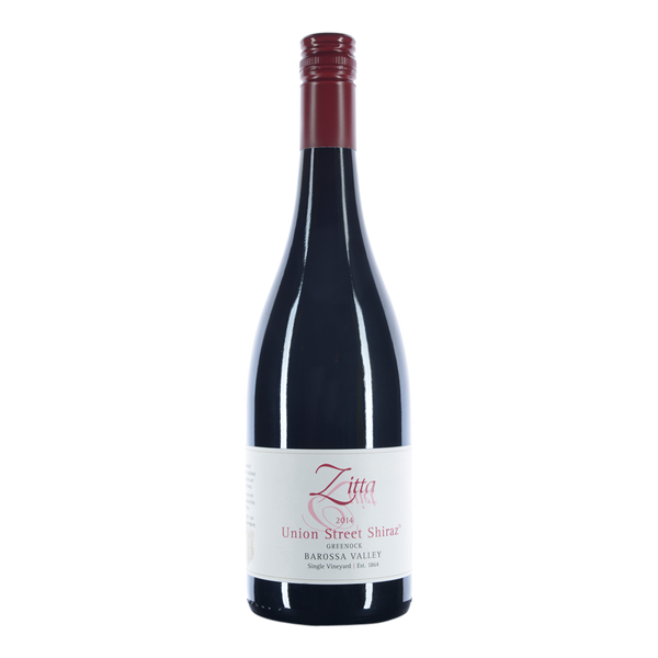 Zitta Wines Union Street Shiraz 2017 - Bottle Hero