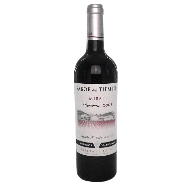 MIRAT Valdevinas Reserva EL SABOR Ribera Duero2001 - Bottle Hero