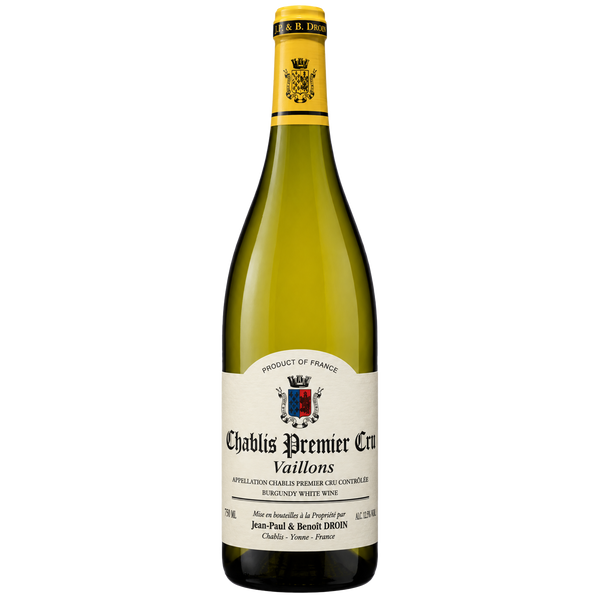 Domaine Jean-Paul & Benoît Droin Chablis 1er Cru Vaillons 2024 - Bottle Hero