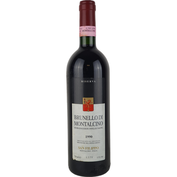 San Filippo/Rosi Brunello Riserva 1990 - 0,75l - Bottle Hero