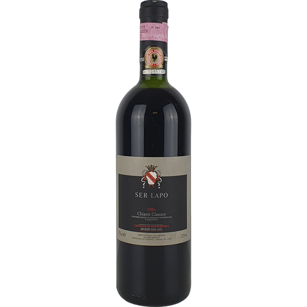 Fonterutoli Chianti Classico Riserva Ser Lapo 1986 - 0,75l - Bottle Hero