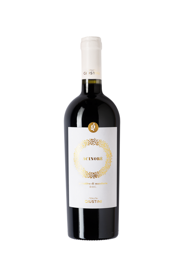 Tenuta Giustini, Acinorè Primitivo di Manduria 2022 - Bottle Hero