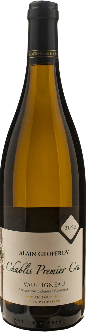 Alain Geoffroy Chablis 1er Cru Vau Ligneau 2022 - Bottle Hero