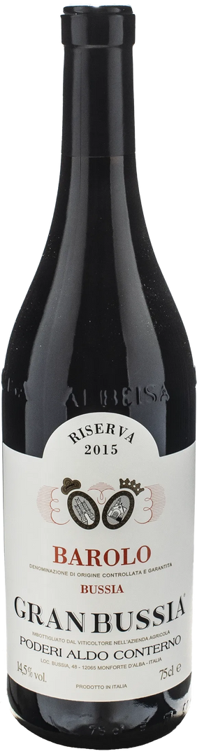 Aldo Conterno Barolo Gran Bussia Riserva 2015