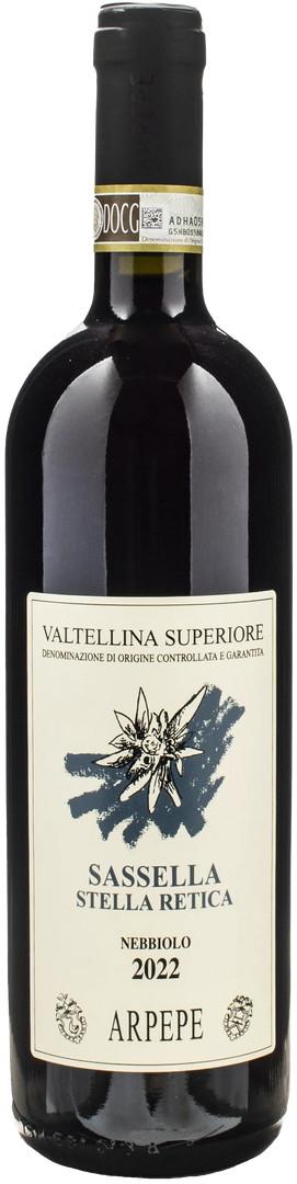 Ar.Pe.Pe Valtellina Superiore Nebbiolo Sassella Stella Retica 2022